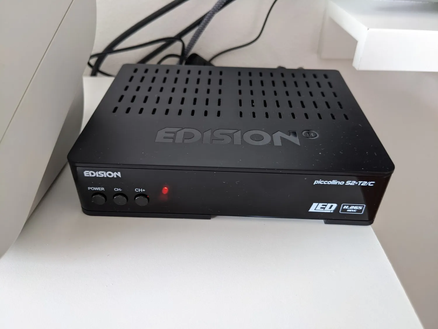 Edision PICCOLLINO S2+T2/C Decoder Combo Full HD HEVC