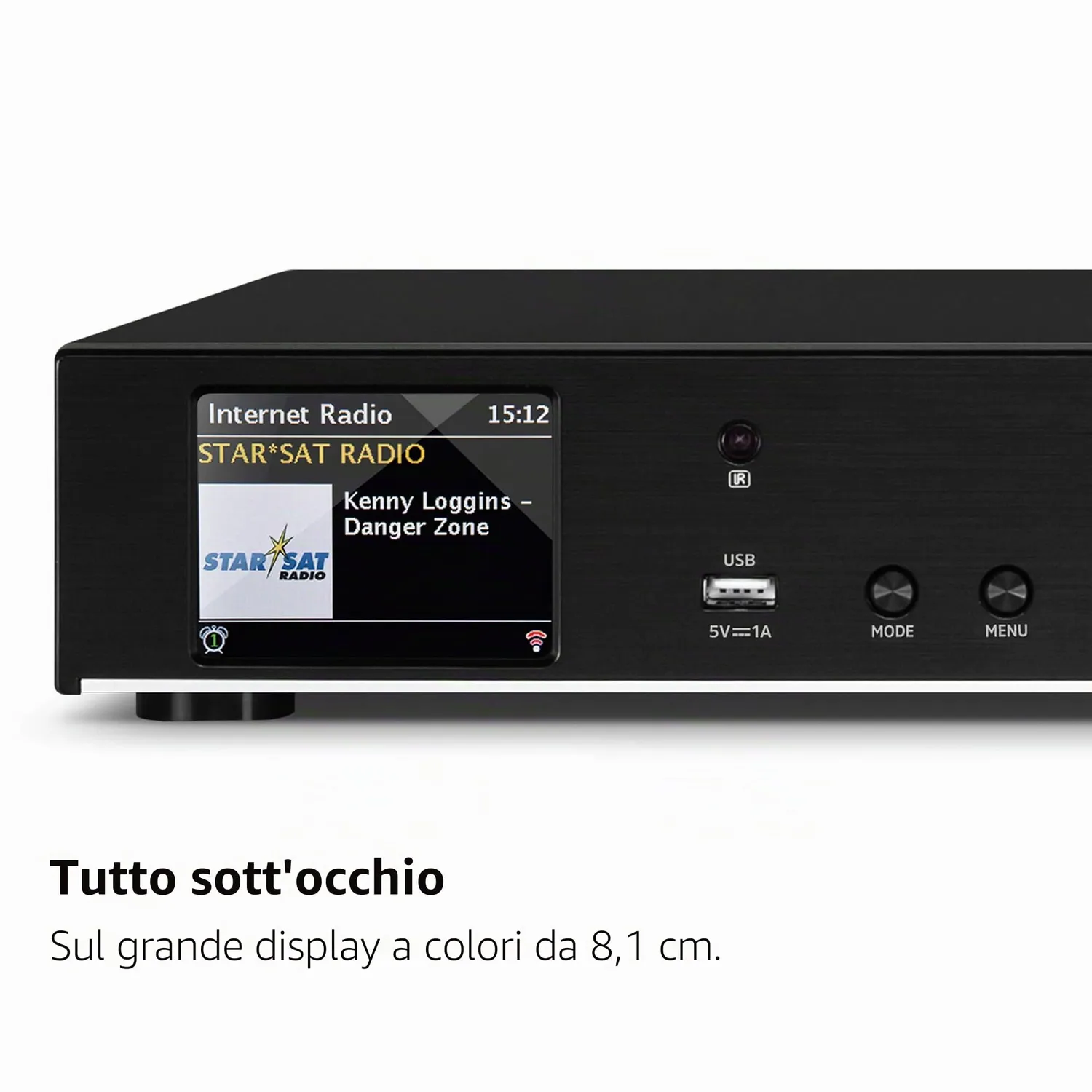 TechniSat DIGITRADIO 143 CD sintonizzatore HiFi nero