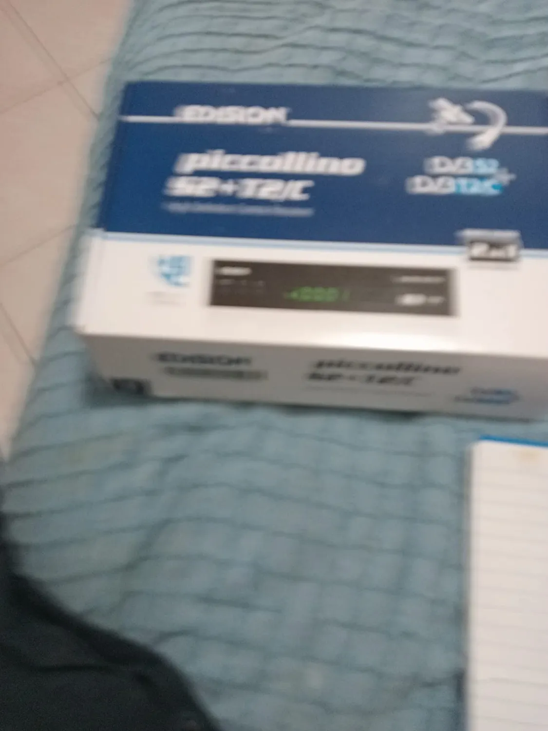 Edision PICCOLLINO S2+T2/C Decoder Combo Full HD HEVC