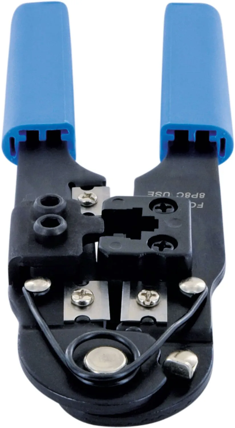 SCHWAIGER Pinza Crimpatrice RJ45 Cavi Rete e Telefono