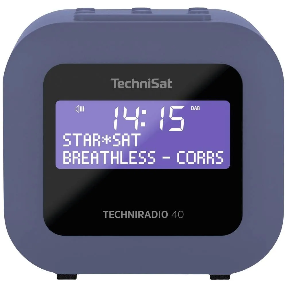 TechniSat Techniradio 40 radiosveglia DAB+ rossa USB