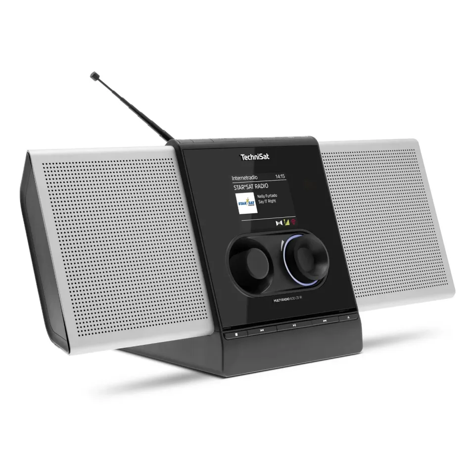 TechniSat MultyRadio 600 CD IR radio internet DAB+ argento