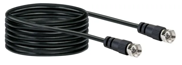Schwaiger cavo SAT antenna F-F 75 dB nero 3 m