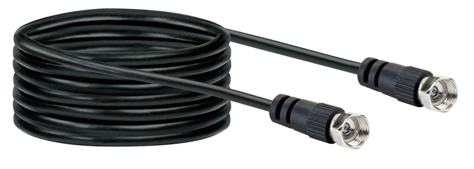 Schwaiger cavo SAT antenna F-F 75 dB nero 3 m