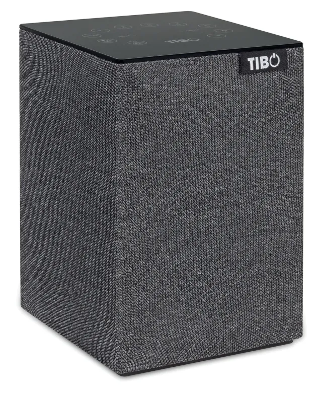 Schwaiger Tibo cassa WiFi 30W Bluetooth legno nera
