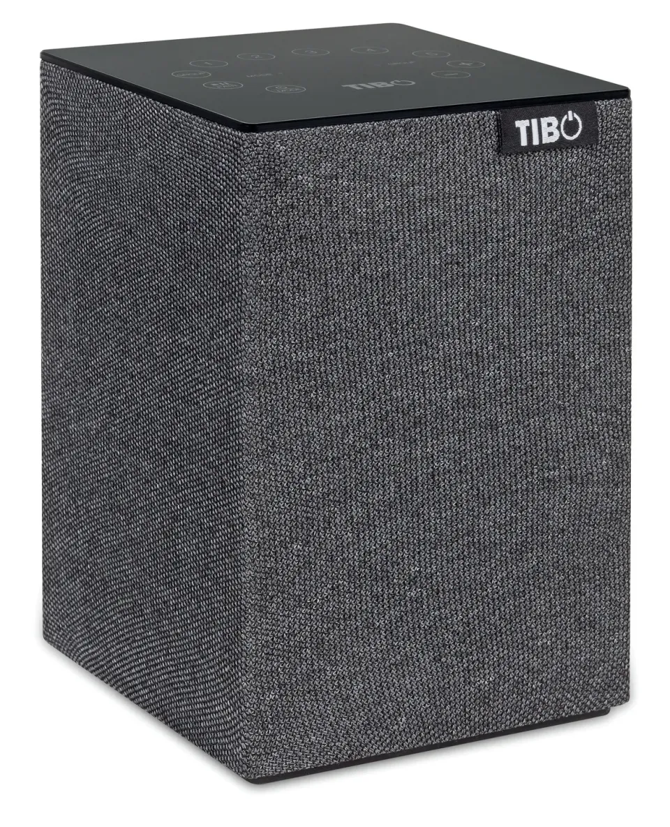 Schwaiger Tibo cassa WiFi 30W Bluetooth legno nera