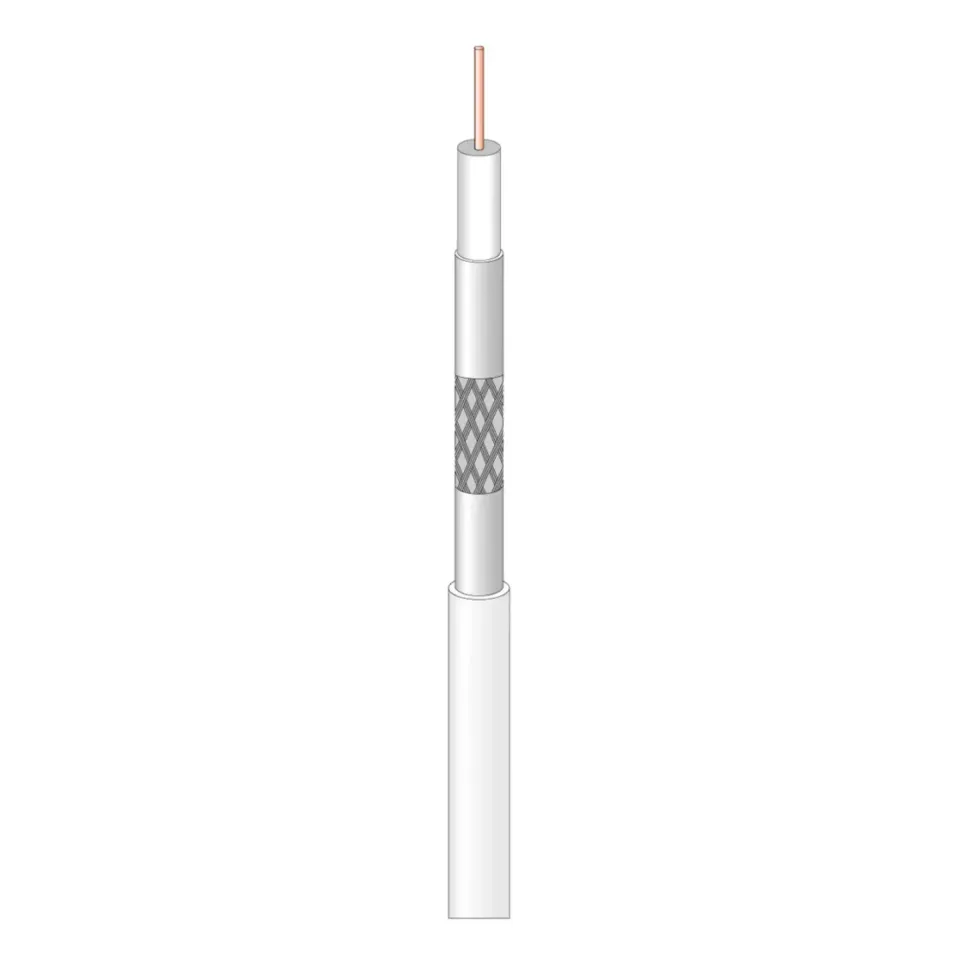 Fracarro PAS4008251 cavo coassiale tripla schermatura B2ca