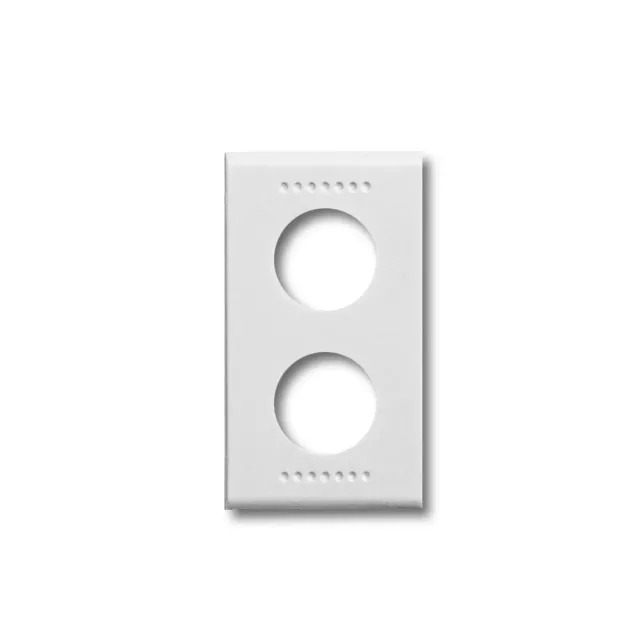 Fracarro AV-SBL2 Adattatore Bianco 2 Fori Prese PDM