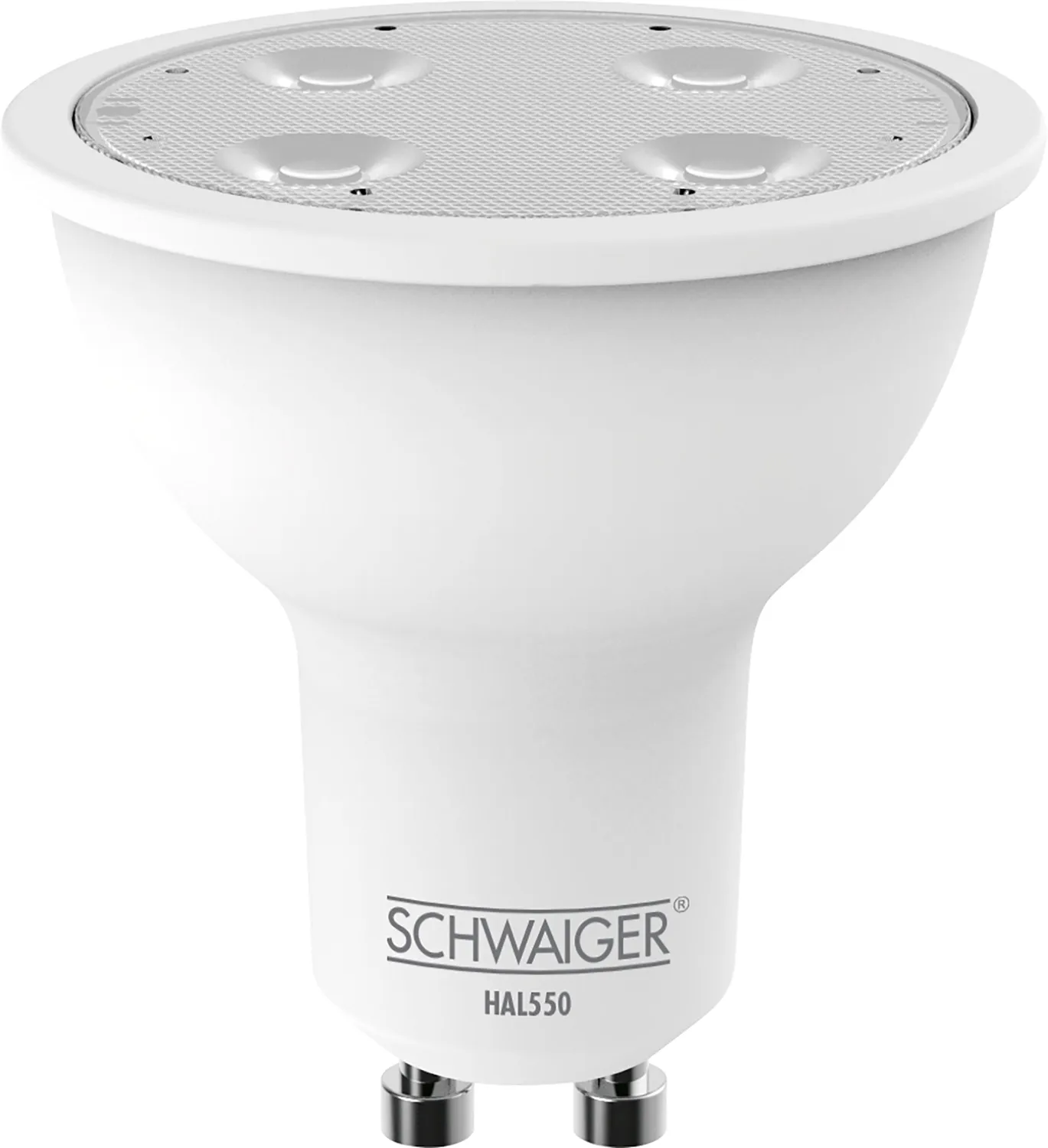 SCHWAIGER LED lampadina smart GU10 RGBW 6W