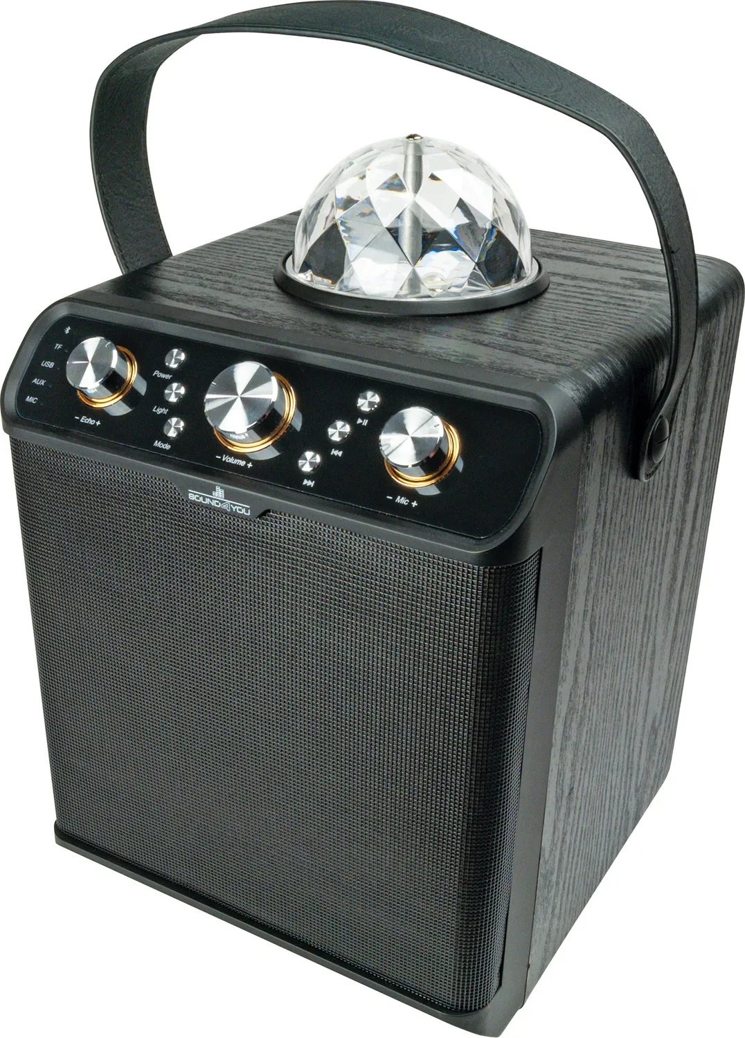 SCHWAIGER PSD30 Cassa Bluetooth 30W Nera Karaoke