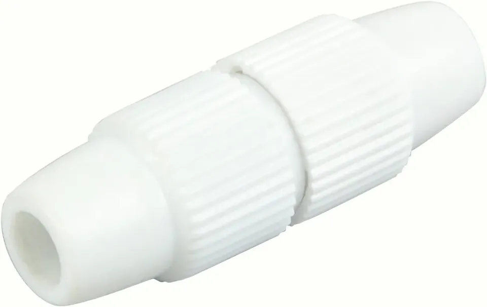 Schwaiger Connettore coassiale bianco giunzione cavo