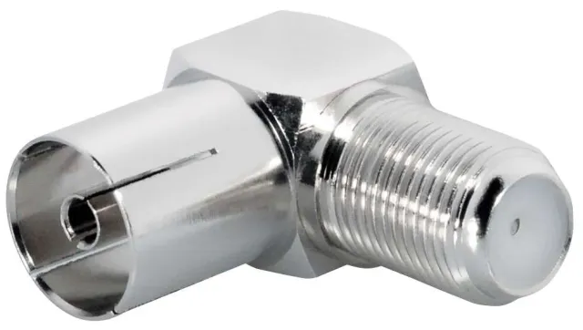 GigaBlue adattatore angolare F coassiale 75 Ohm 10 pezzi