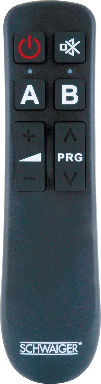 Schwaiger Comfort telecomando universale 2 in 1 nero