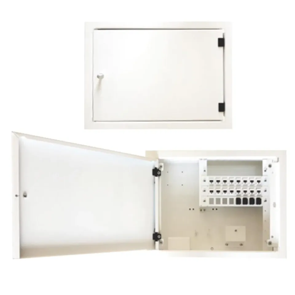 Fracarro QDSA Mini F box FTTH da incasso metallico