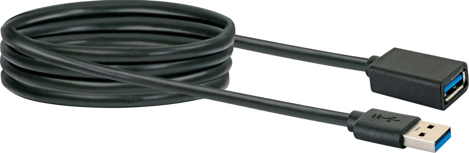 Schwaiger cavo prolunga USB 3.0 3 m nero 5 Gbit/s