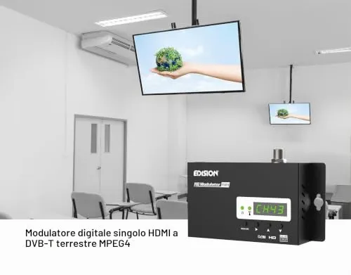 Edision HDMI Modulator Mini modulatore DVB-T Full HD