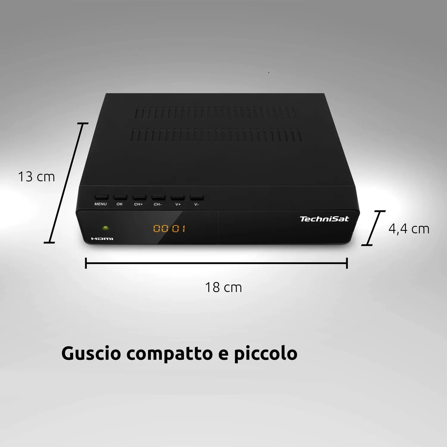 TechniSat HD-S 261 ricevitore satellitare HD HDMI