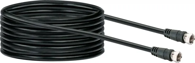 SCHWAIGER cavo SAT antenna 90dB 1,5 m nero
