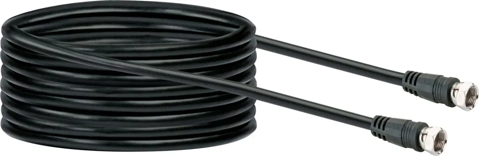 SCHWAIGER cavo SAT antenna 90dB 1,5 m nero