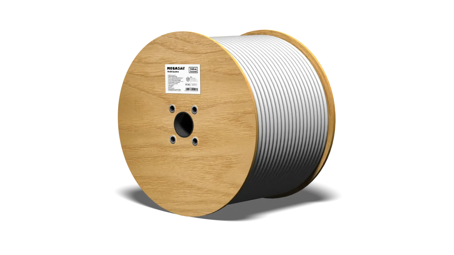 Megasat Quattro 90dB cavo coassiale impianti multipli