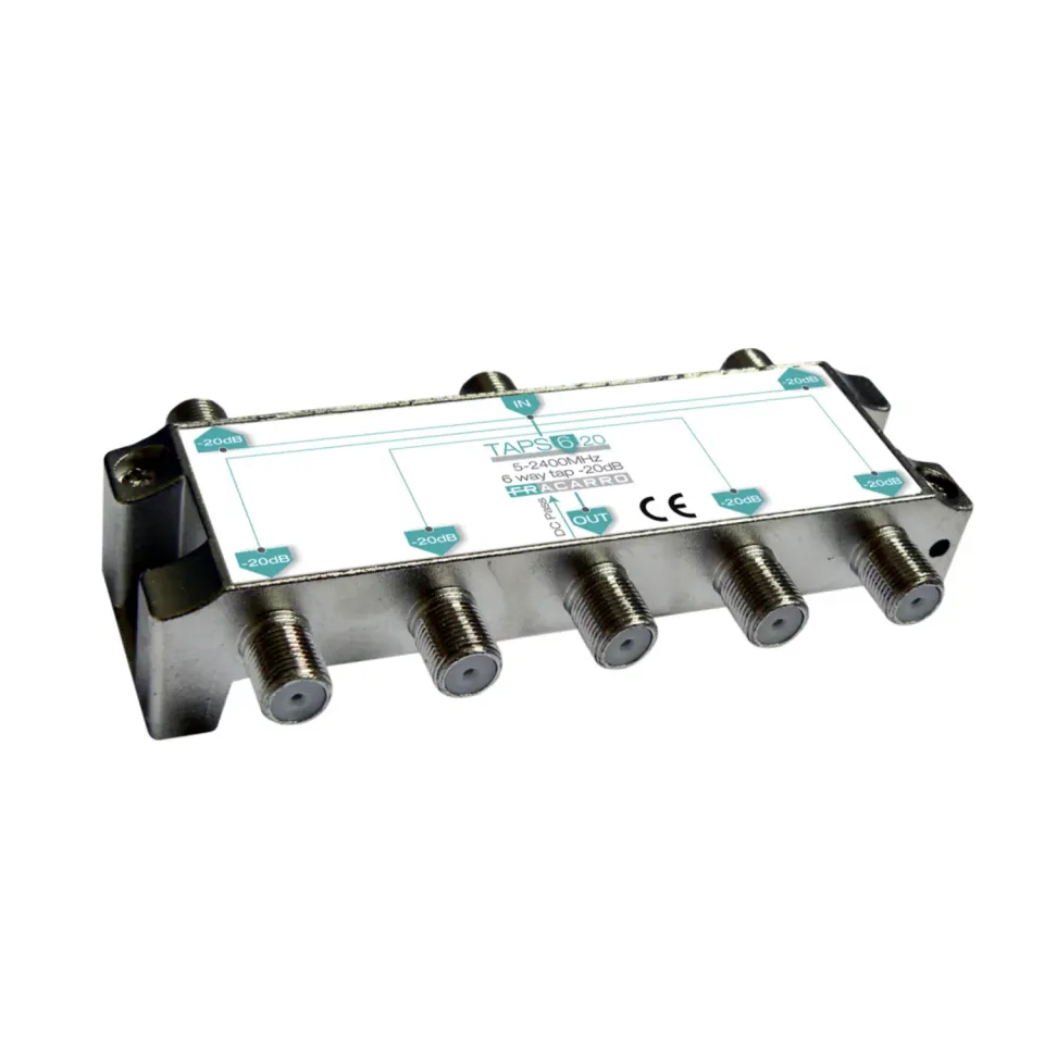 Fracarro TAPS620 derivatore 6 vie 20dB TV SAT