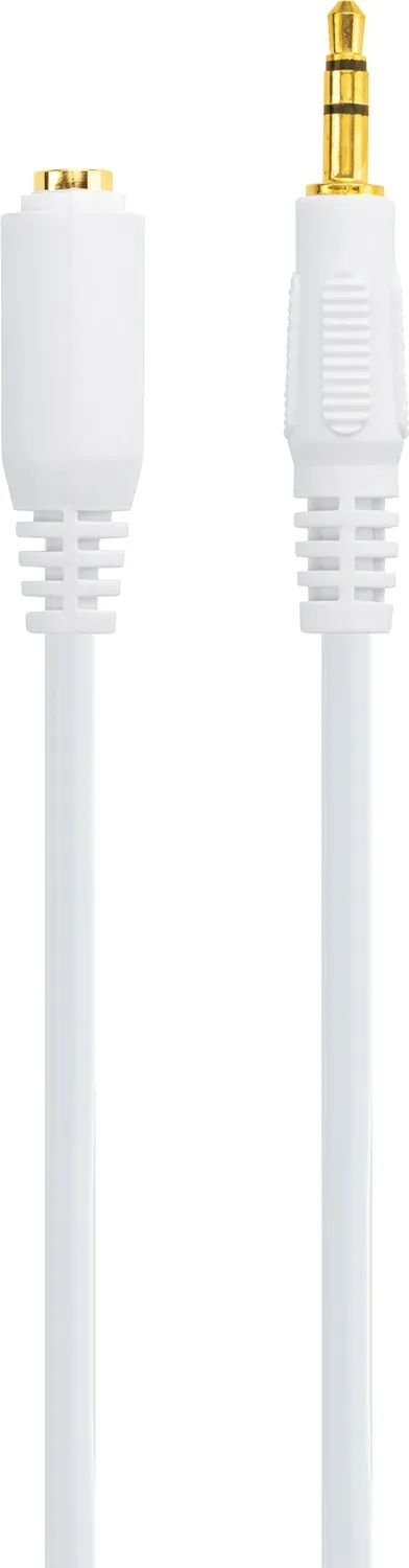 Schwaiger prolunga audio jack 1,5 m bianca