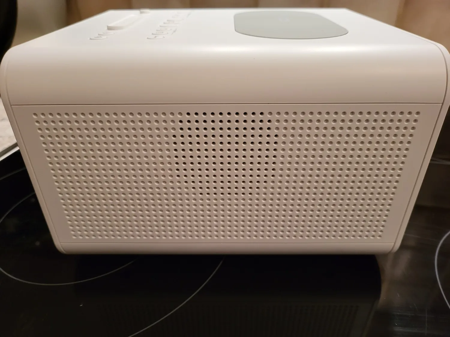 TechniSat DigitRadio 52 CD Radiosveglia DAB+ Bluetooth Bianca