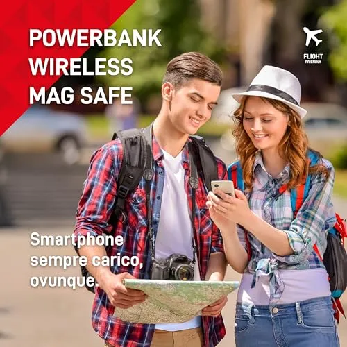 Tele System TSPB005 power bank MagSafe 5000mAh ultrasottile