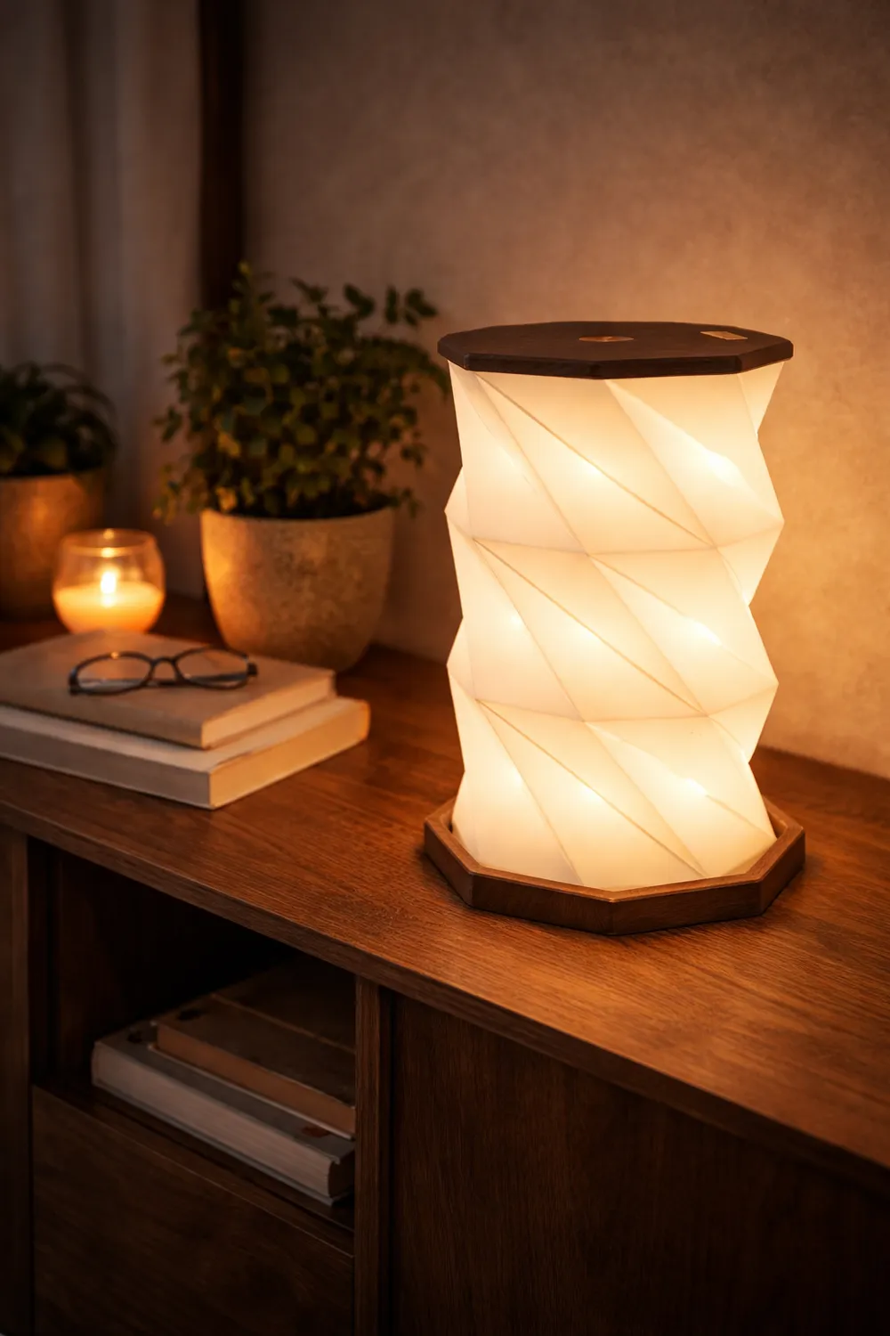 Schwaiger Origami Lampada LED Pieghevole Ricaricabile 80lm
