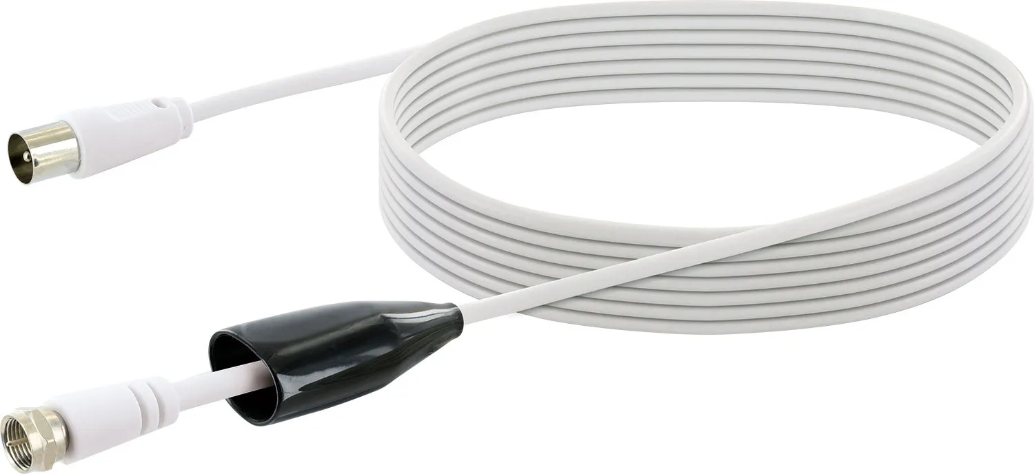 Schwaiger Antenna Esterna DVB-T2 DAB+ attiva nera