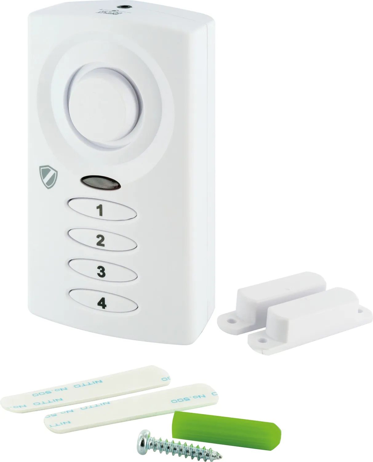 SCHWAIGER Allarme garage porta scorrevole 120dB bianco