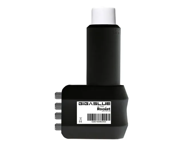 GigaBlue Ultra Rocket Quattro LNB 0,1dB 4 uscite