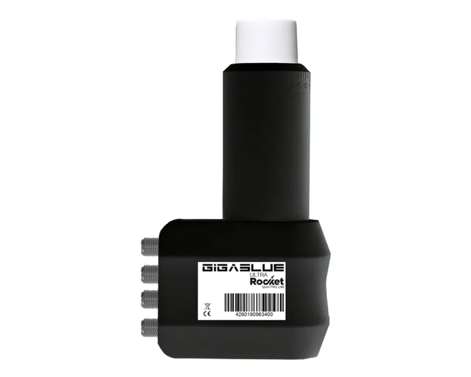 GigaBlue Ultra Rocket Quattro LNB 0,1dB 4 uscite