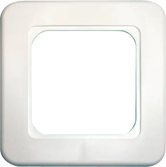 Schwaiger Cornice Copertura Universale Bianca 75 mm