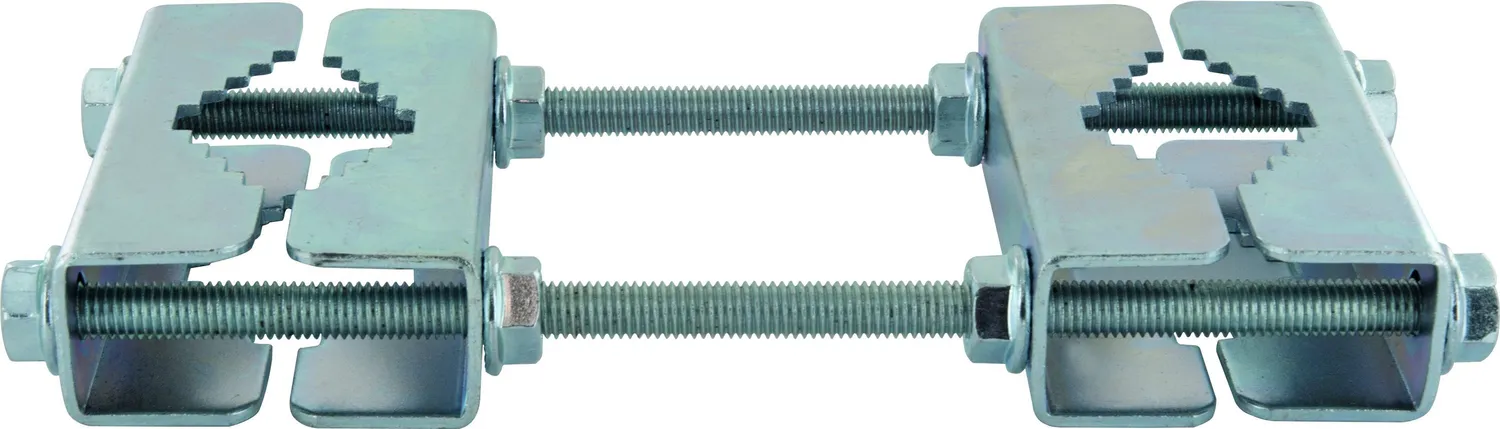 SCHWAIGER distanziale doppio morsetto tubi fino 60mm acciaio