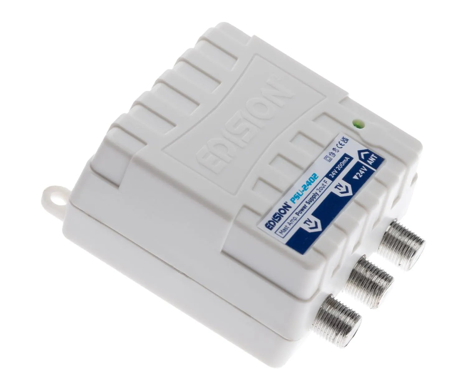 Edision PSU-2402 Alimentatore Antenna TV 24V 2 Uscite