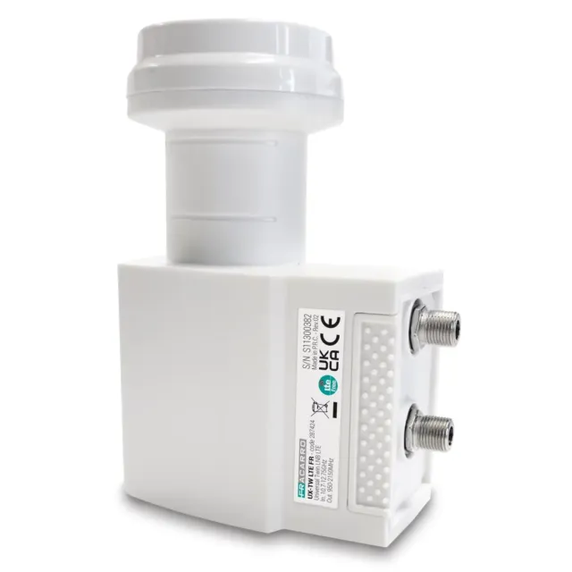 Fracarro UX-TW LTE FR LNB twin 2 uscite filtro LTE