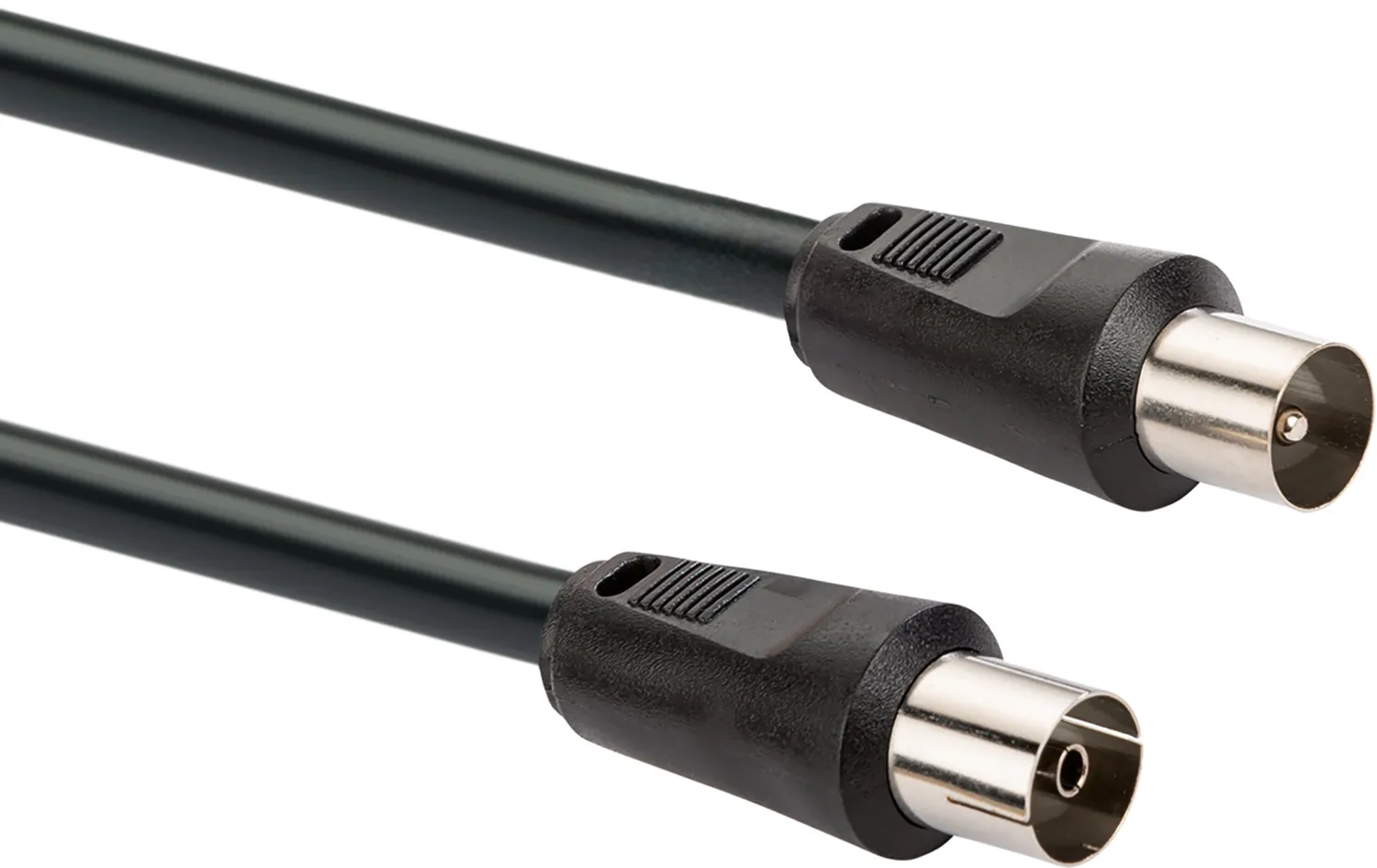 Schwaiger Cavo Antenna 1,5 m 75 dB Nero Schermato
