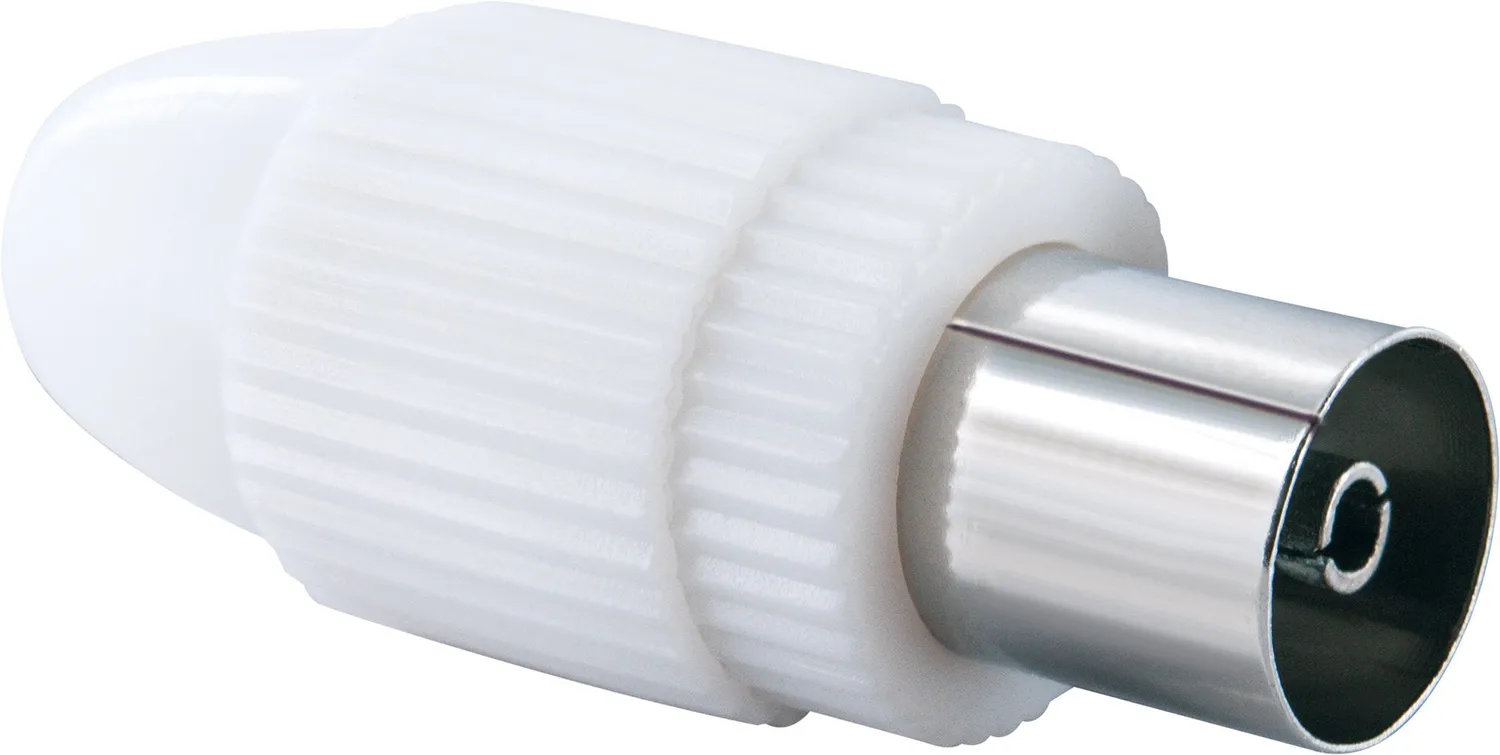 SCHWAIGER Presa IEC Coassiale TV 1 Pezzo Cavo 4-7,5 mm