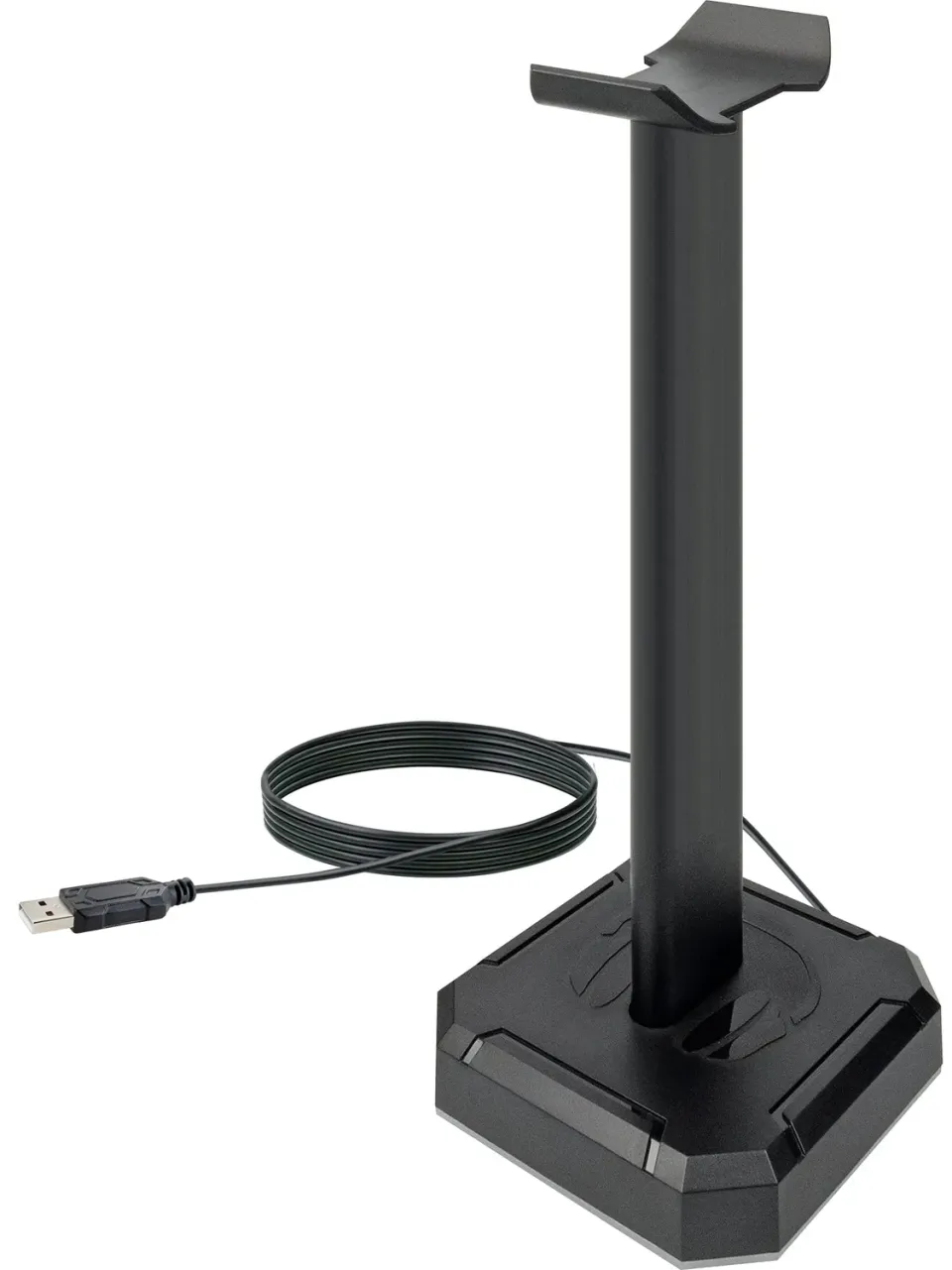 Schwaiger Supporto Cuffie da Scrivania LED RGB Nero