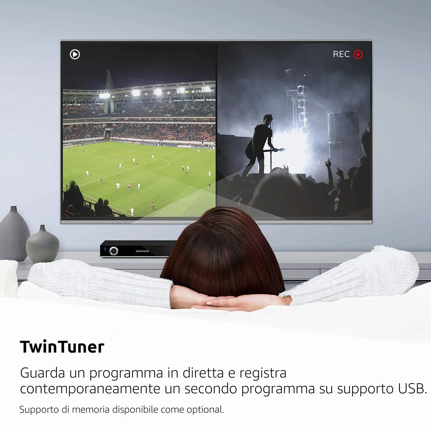 TechniSat Digit Isio S2 Ricevitore Satellitare Nero Twin Tuner