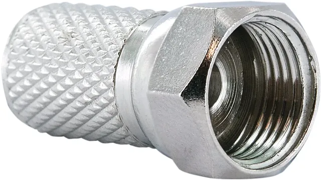 SCHWAIGER F Twist-On connettore F 8 mm set avvitabile