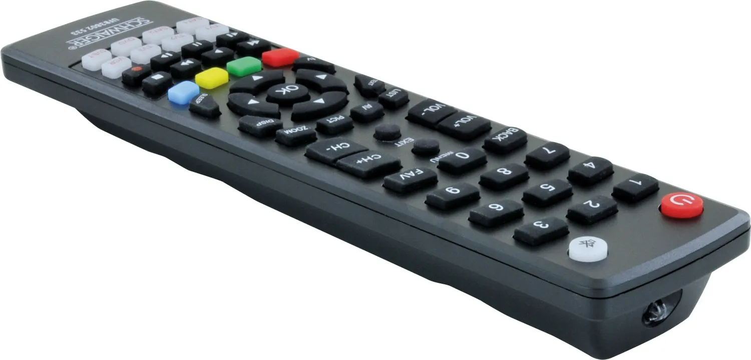 SCHWAIGER Telecomando Universale 8 in 1 Infrarossi Nero