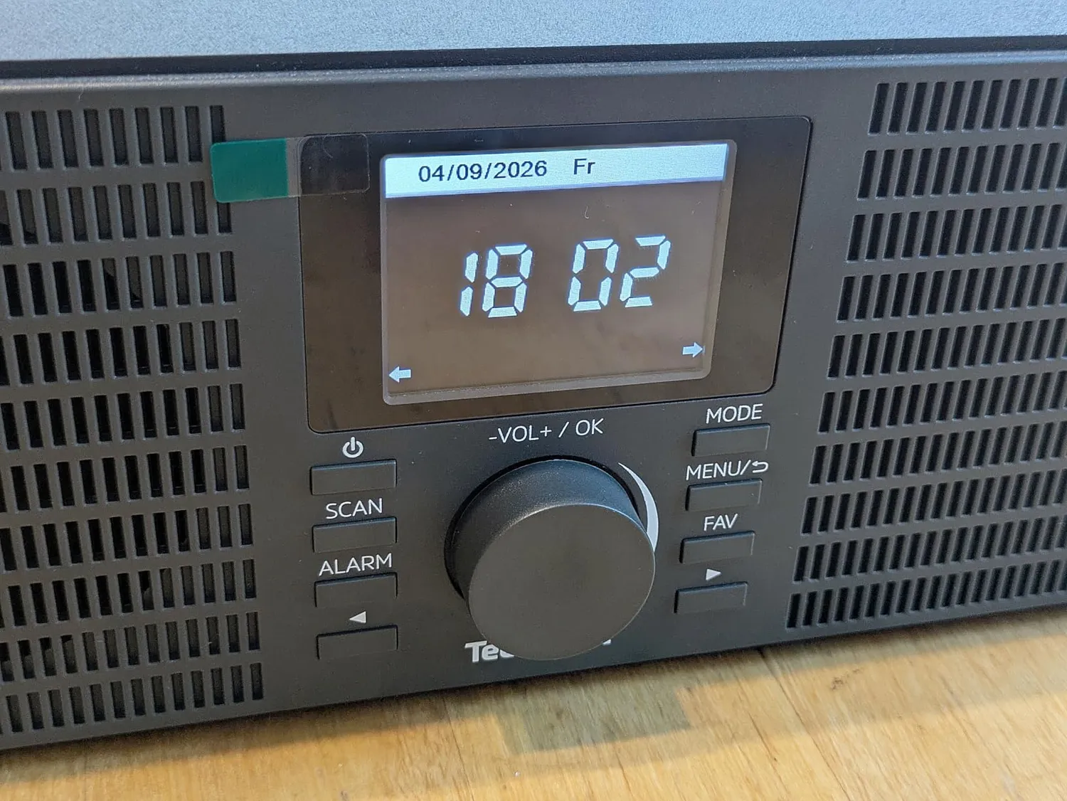 TechniSat Viola 350 IR radio internet DAB+ nero