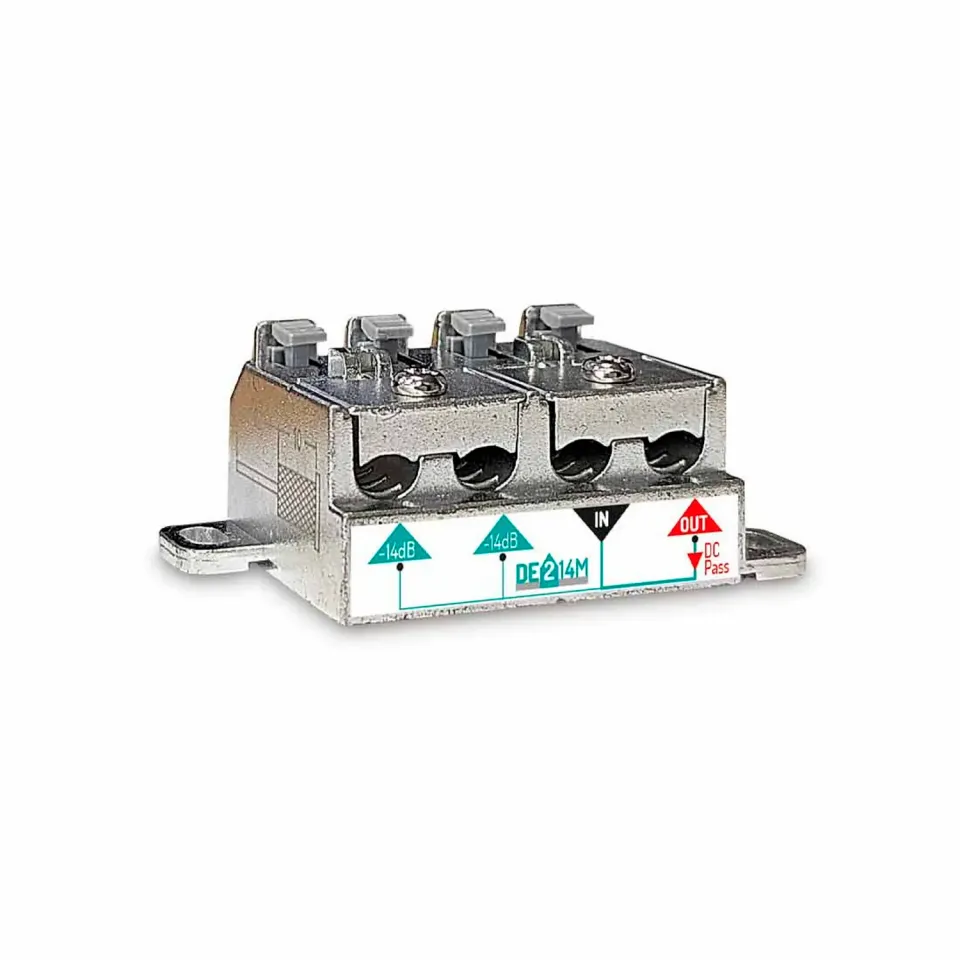 Fracarro DE214M derivatore 2 vie TV-SAT 14dB