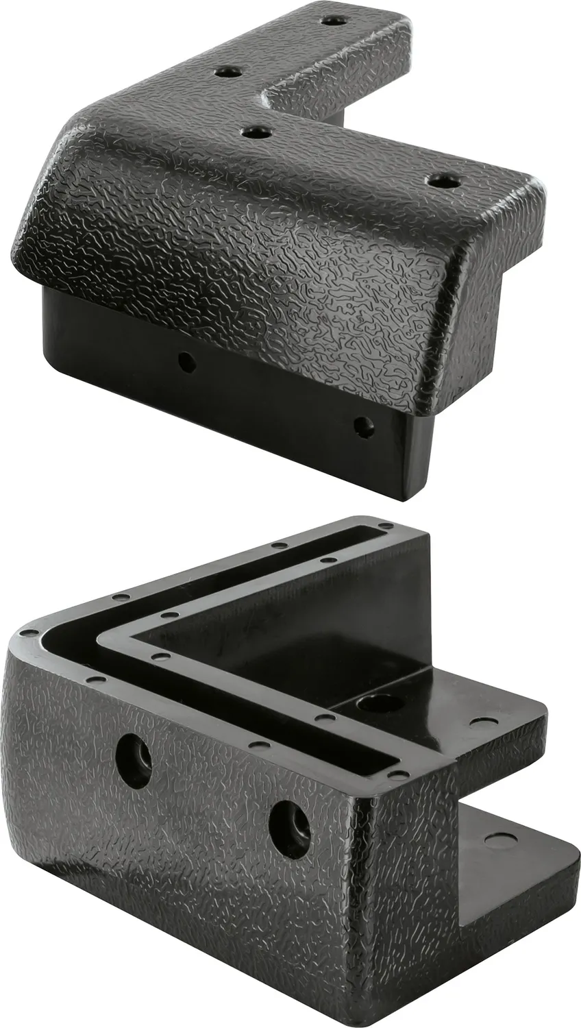 Schwaiger Set 6 Staffe Parete per Pannello Solare Nero