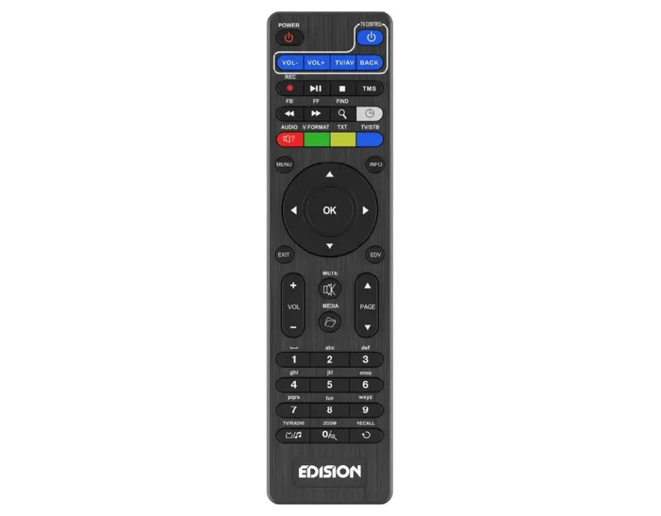 Edision EDI-RCU 2 Learn Slim Telecomando Universale 2in1