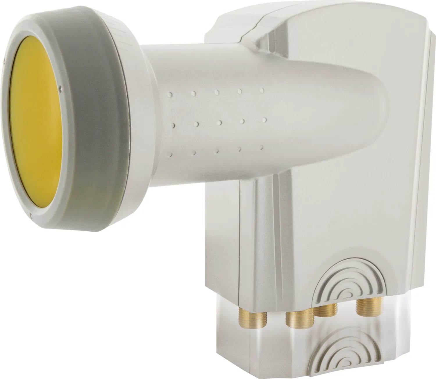 Schwaiger parabola offset alluminio 75 cm set Quad LNB