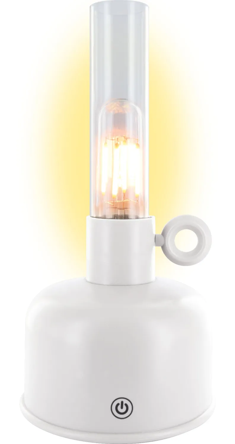 SCHWAIGER Retro lampada candela nera decorativa