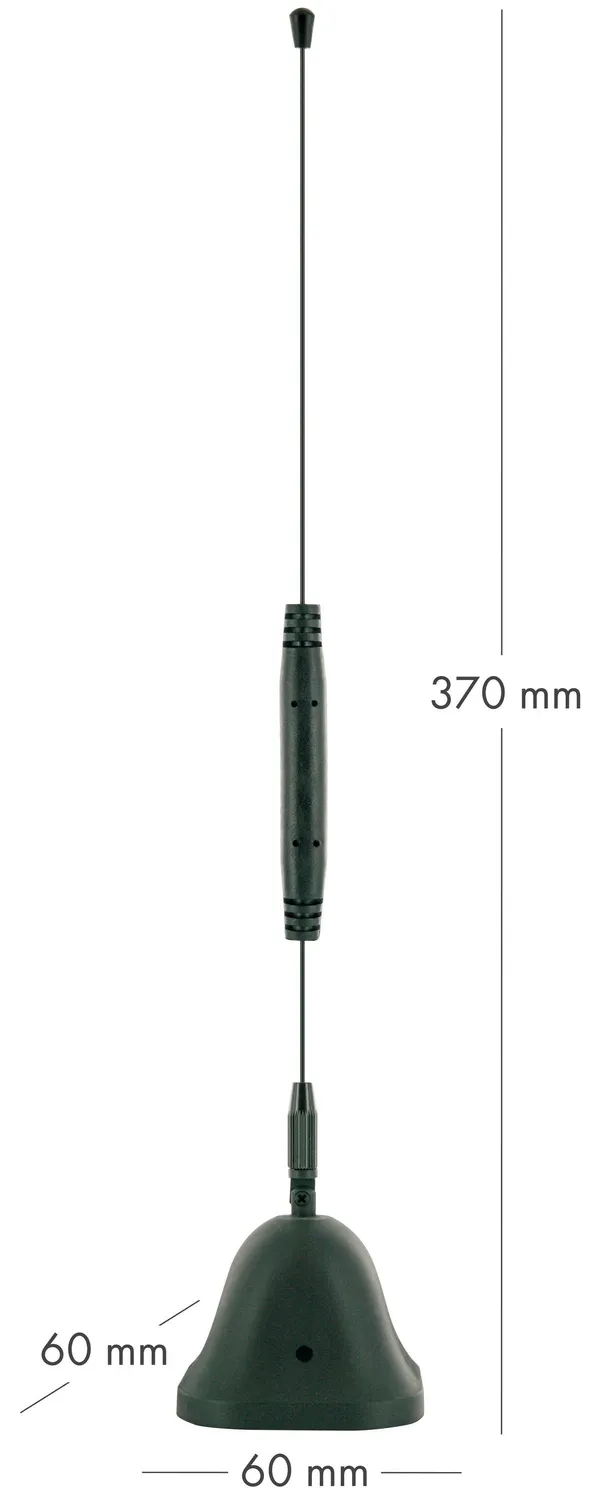 SCHWAIGER Antenna Interna DVB-T Stabantenne Passiva Nera DAB+